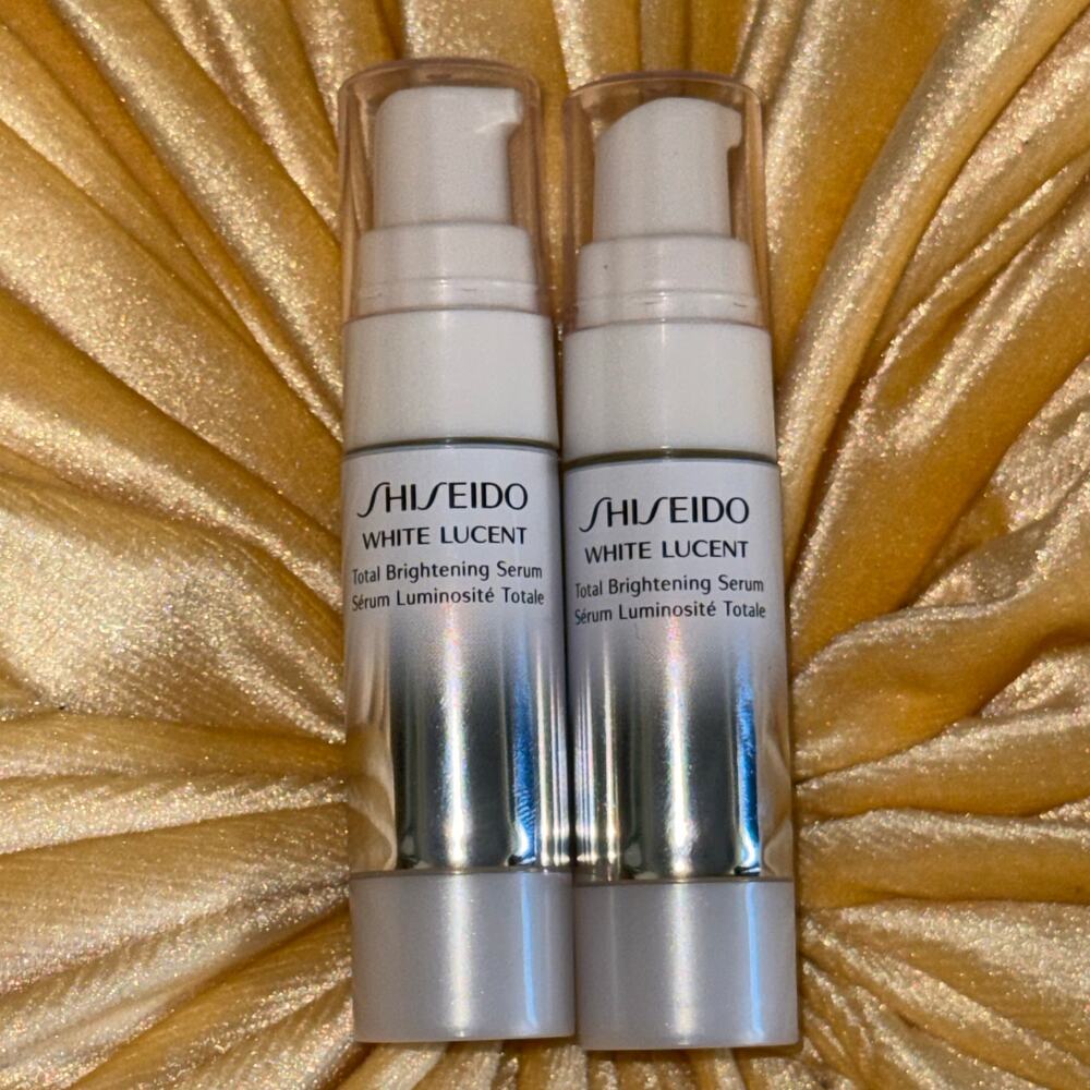 Set of 2 Shiseido White Lucent Total Brightening Serum 9ml/ .3 FL. oz.